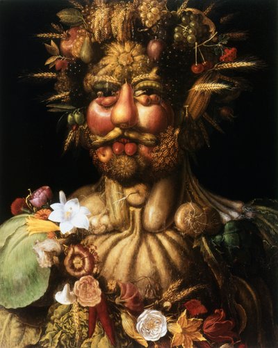 Vertumno - Rodolfo II, c1590 de Giuseppe Arcimboldi