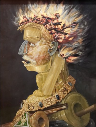 Alemán: Feuer Fire de Giuseppe Arcimboldo