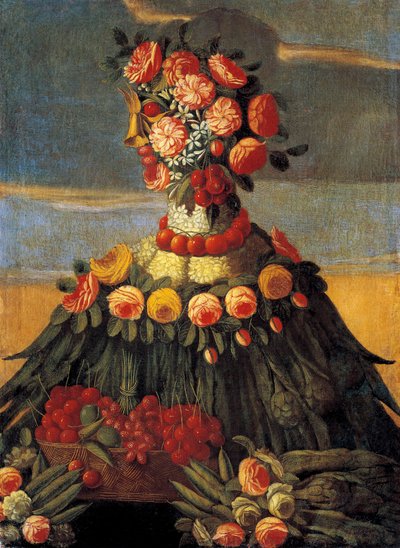 Primavera Pintura del taller de Giuseppe Arcimboldo de Giuseppe Arcimboldo