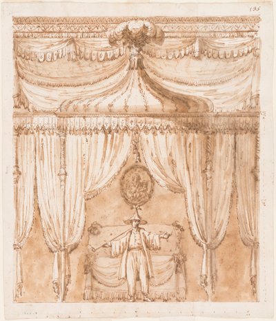 Alcoba con figura de Giuseppe Barberi