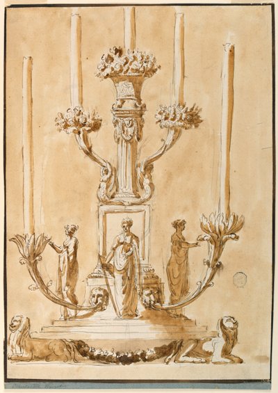 Candelabro de Giuseppe Barberi