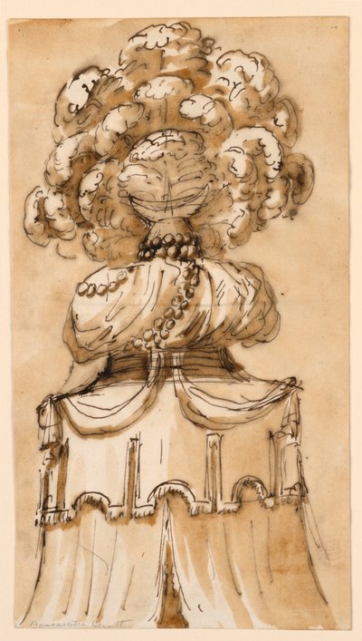 Cresta de un dosel de Giuseppe Barberi