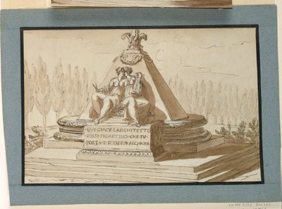 Monumento Sepulcral para el Arquitecto Filipp del Rosso de Giuseppe Barberi