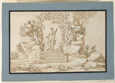 Monumento Sepulcral para Improvisor Rochetti de Giuseppe Barberi