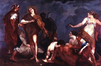 Apolo y Marsias de Giuseppe Bazzani