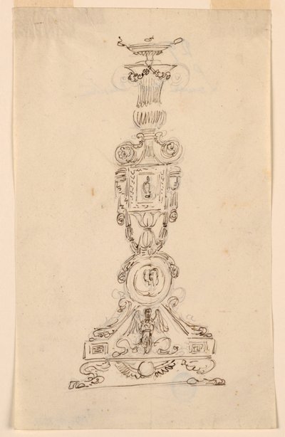 Diseño para un Candelabro de Giuseppe Bernardino Bison