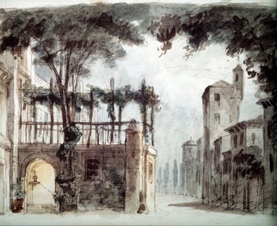 Decoración de "Rigoletto" de Giuseppe Verdi de Giuseppe Bertoja