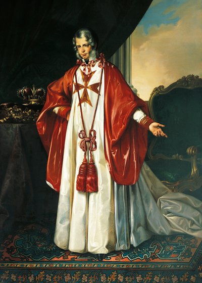 Retrato de Leopoldo II, Gran Duque de Toscana (Florencia) de Giuseppe Bezzuoli