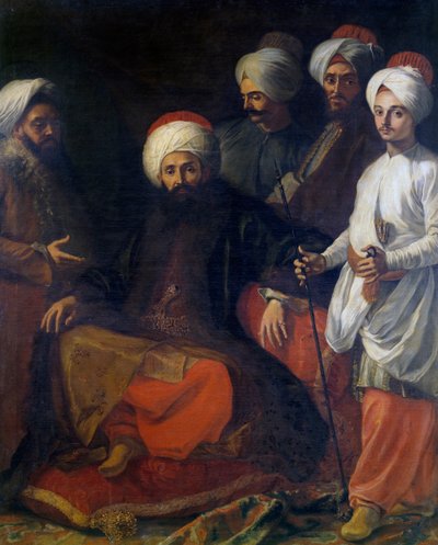 Embajada de Turquía en 1741 de Giuseppe Bonito