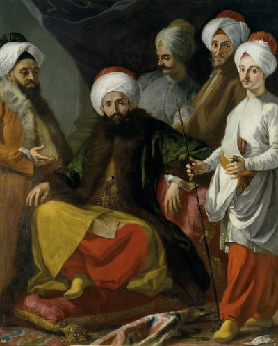 La embajada turca en Nápoles en 1741 de Giuseppe Bonito