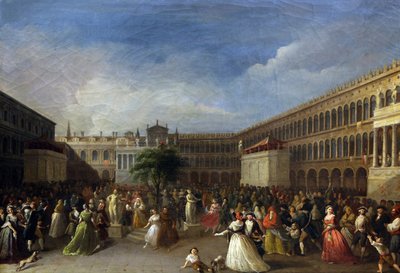 El Árbol de la Libertad erigido en la Piazza San Marco, 4 de junio de 1797 de Giuseppe Borsato