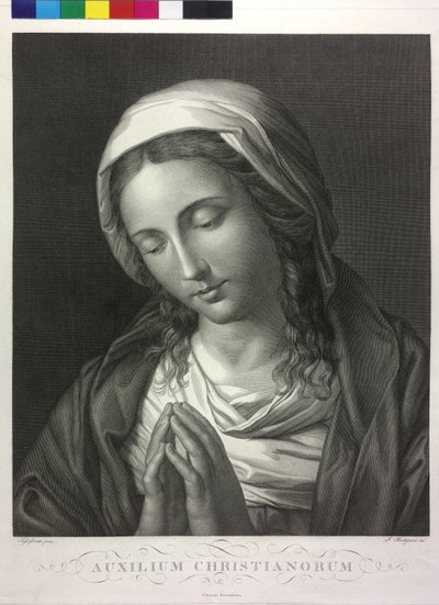 Madonna rezadora de Giuseppe Bortignoni