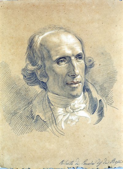 Retrato de Canova (1757 - 1822) por Bossi de Giuseppe Bossi