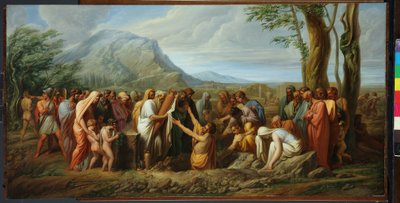 Las cenizas de Temístocles en suelo ático de Giuseppe Bossi