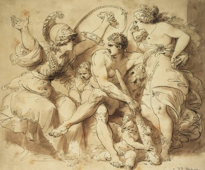 Hércules en la Encrucijada de Giuseppe Cades