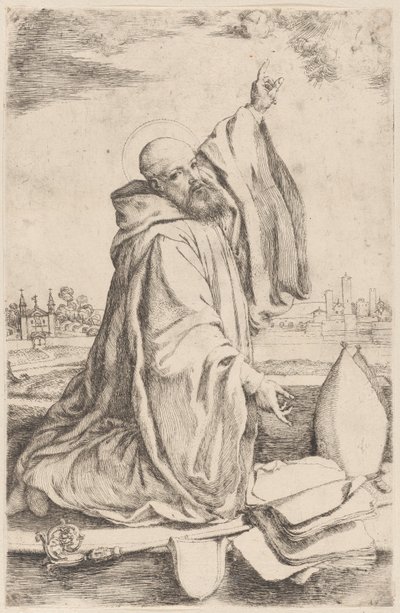 Un obispo santo de la orden benedictina de Giuseppe Caletti