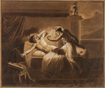 Cupido y Psique de Giuseppe Cammarano