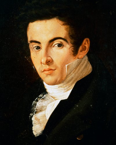Retrato de Vincenzo Bellini de Giuseppe Cammarano