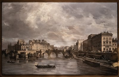 Vista del Pont Neuf de Giuseppe Canella