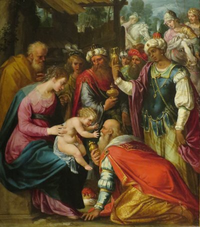Adoración de los Reyes Magos de Giuseppe Cesari