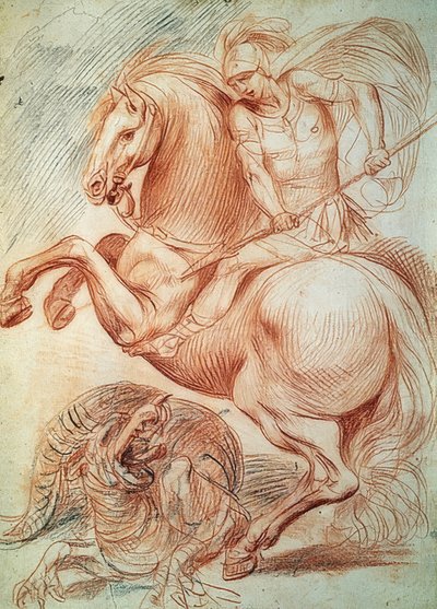 El milagro del dragón de San Jorge de Giuseppe Cesari