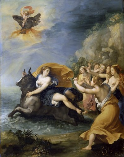 El rapto de Europa, ca. 1604 de Giuseppe Cesari