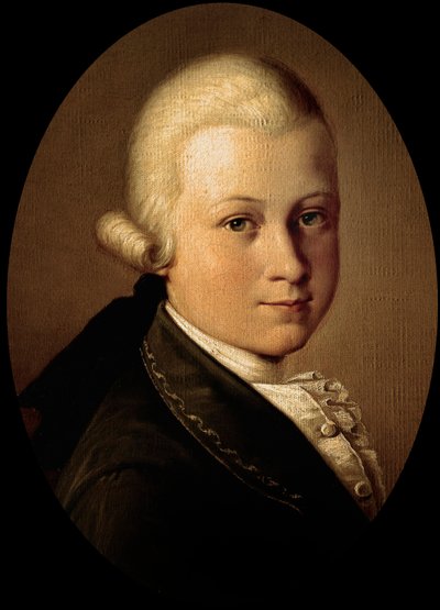 Wolfgang Amadeus Mozart de Giuseppe Cignaroli