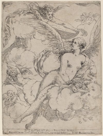 Flora y Mercurio de Giuseppe Diamantini