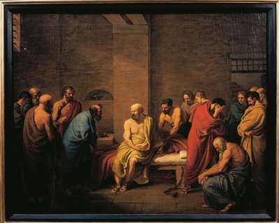 Italia, Cremona, La Muerte de Sócrates de Giuseppe Diotti