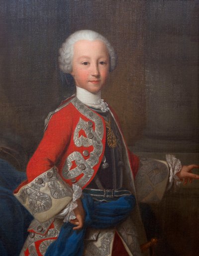 Retrato de Carlos Manuel IV de Cerdeña, de Giuseppe Dupra (1703-1784), óleo sobre lienzo, 97, 8x79, 5 cm de Giuseppe Duprà