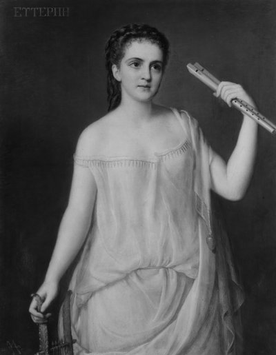 Euterpe, 1869 de Giuseppe Fagnani