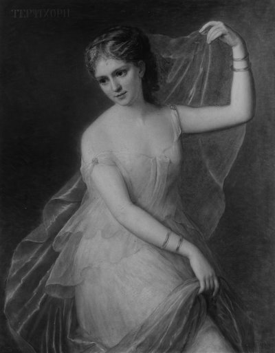 Terpsícore, 1869 de Giuseppe Fagnani