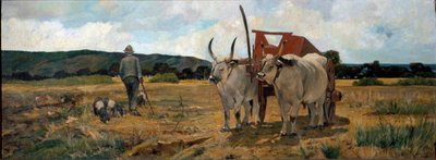 Paisaje en Maremma de Giuseppe Fattori