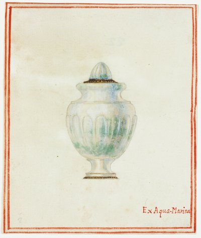 Urna de aguamarina de Giuseppe Grisoni