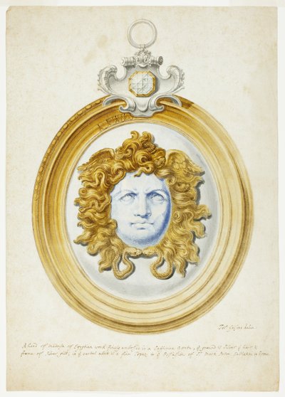 Cabeza de Medusa (colección Sabbatini, Roma) de Giuseppe Grisoni