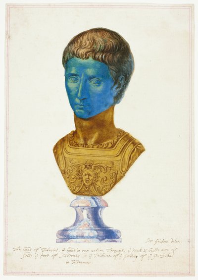 Cabeza de Tiberio de Giuseppe Grisoni