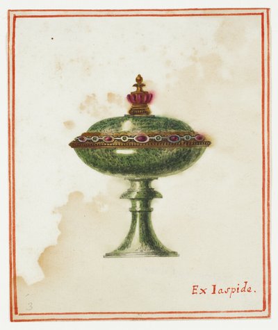 Plato Cubierto Jaspe de Giuseppe Grisoni