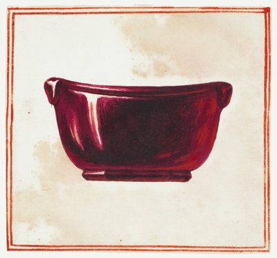 Cuenco morado de Giuseppe Grisoni