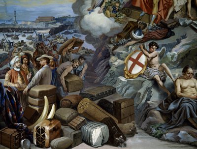 Comercio liguriano de Giuseppe Isola