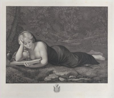 María Magdalena en penitencia en el desierto, ca. 1810 de Giuseppe Longhi