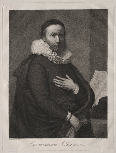 El burgomaestre holandés, 1811 de Giuseppe Longhi