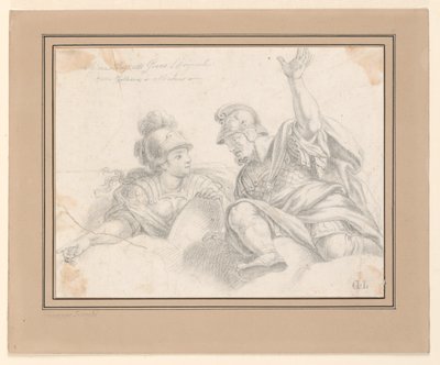 Dos Soldados Romanos en Conversación de Giuseppe Longhi
