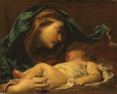 La Virgen y el Niño de Giuseppe Maria Crespi