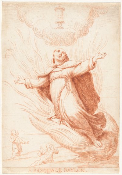 Der heilige Paschal Baylon in Ekstase de Giuseppe Maria Crespi
