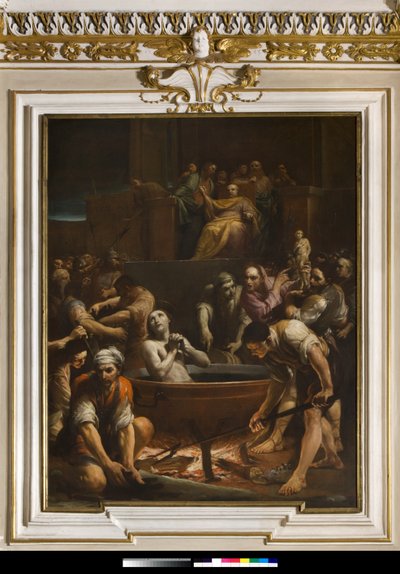 El Martirio de San Juan el Evangelista de Giuseppe Maria Crespi