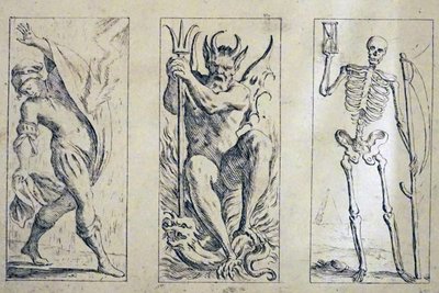Cartas del tarot del siglo XVII de Giuseppe Maria Mitelli