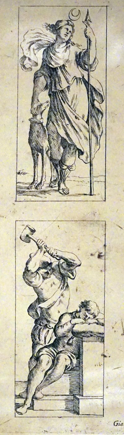 Cartas del tarot del siglo XVII de Giuseppe Maria Mitelli