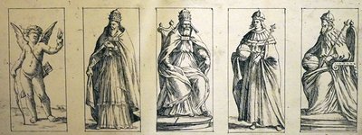 Cartas del tarot del siglo XVII de Giuseppe Maria Mitelli
