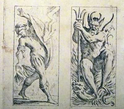 Cartas del tarot del siglo XVII de Giuseppe Maria Mitelli