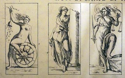Cartas del tarot del siglo XVII de Giuseppe Maria Mitelli